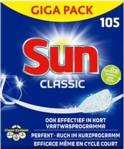 SUN® Sun Vaatwastabletten Classic - 105 Stuks - Voordeelverpakking 16 SUN® Sun Vaatwastabletten Classic - 105 Stuks - Voordeelverpakking -HG Sales 1003x1200 1