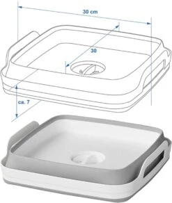 Opvouwbare Wasbak 18L - Met Stop - Afwasbak - Afwasteil - 30x30x20 Cm -HG Sales 1014x1200 2