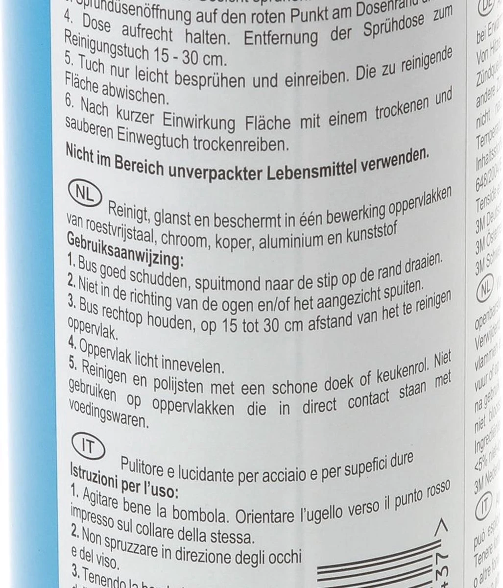 3M RVS Reiniger - 600 Ml 3 3M RVS Reiniger - 600 Ml - Afbeelding 3