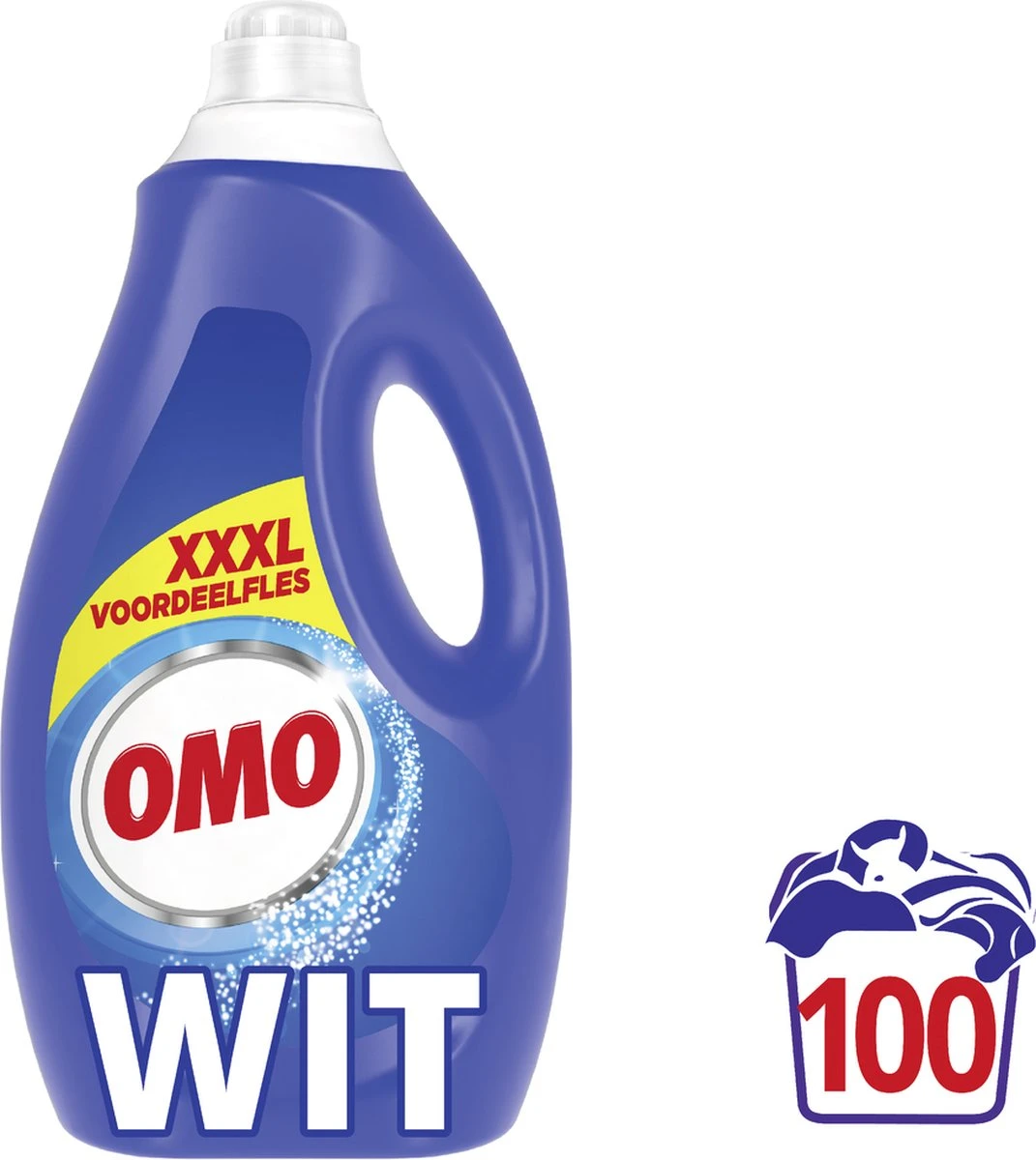 Omo Vloeibaar Wasmiddel Wit - 100 Wasbeurten - Grootverpakking 3 Omo Vloeibaar Wasmiddel Wit - 100 Wasbeurten - Grootverpakking - Afbeelding 3