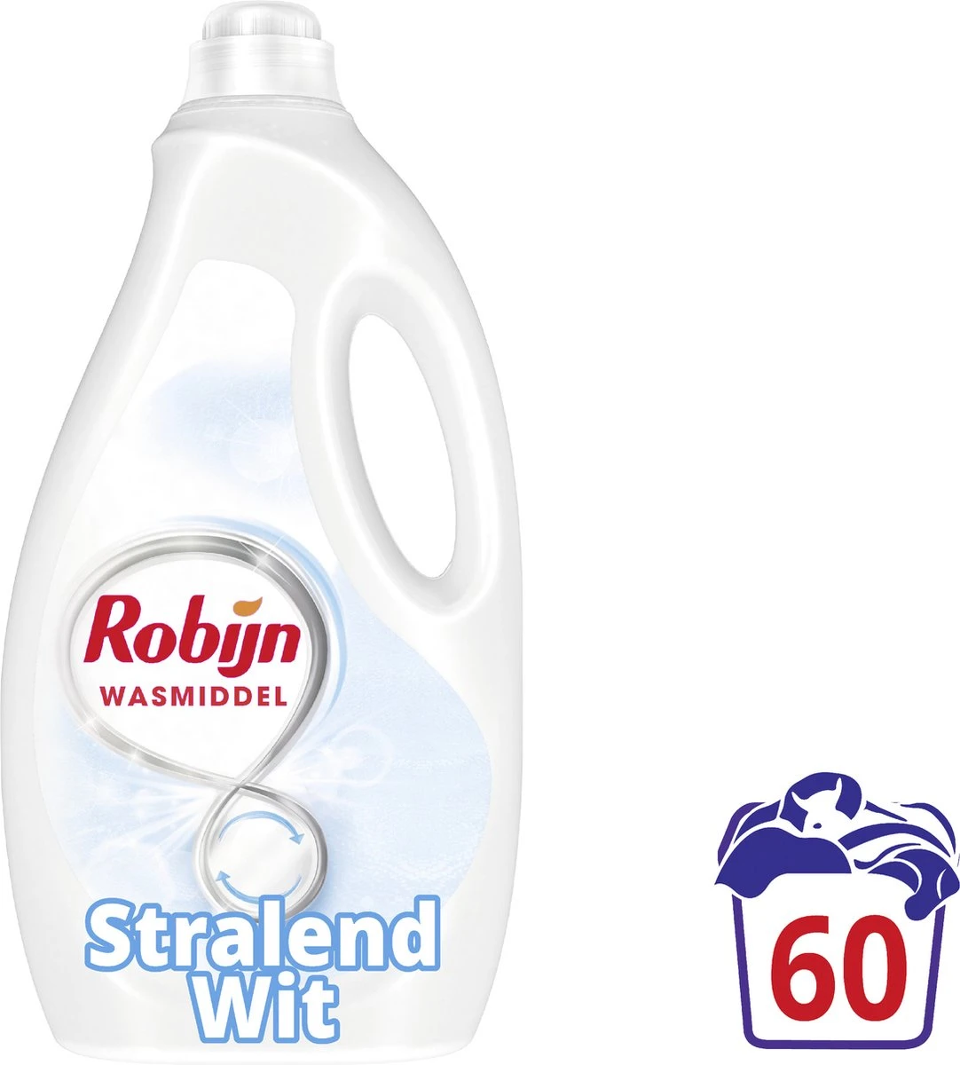 Robijn Stralend Wit Vloeibaar Wasmiddel 60 Wasbeurten 1 Robijn Stralend Wit Vloeibaar Wasmiddel 60 Wasbeurten