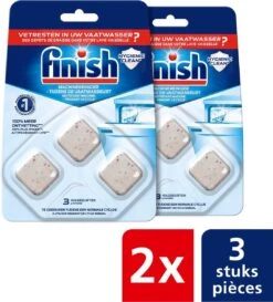 Finish Machinereiniger Tijdens De Wasbeurt - 6 Stuks