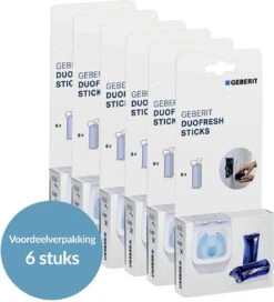 Geberit DuoFresh Sticks 16 Stuks - Voordeelverpakking 8 Geberit DuoFresh Sticks 16 Stuks - Voordeelverpakking -HG Sales 1091x1200 3