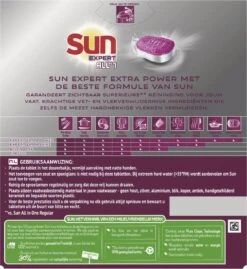 SUN® Sun Expert All-in 1 Vaatwastabletten - 60 Tabletten - Voordeelverpakking -HG Sales 1100x1200