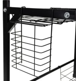 Afdruiprek Droger Zwart Voor Bestek Boven De Gootsteen 65 Cm X 29 Cm X 52 Cm -HG Sales 1119x1200 5
