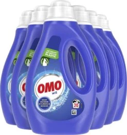 Omo Wit Vloeibaar Wasmiddel - 6 X 20 Wasbeurten - Voordeelverpakking -HG Sales 1129x1200
