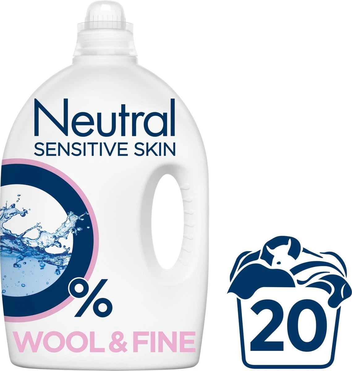 Neutral Vloeibaar Fijnwasmiddel - Wol & Fijn - 2 X 20 Wasbeurten 2 Neutral Vloeibaar Fijnwasmiddel - Wol & Fijn - 2 X 20 Wasbeurten - Afbeelding 2