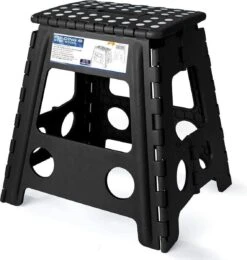 Buxibo - Kruk - Krukje - Keukentrap - Keukentrapje - Opvouwbaar Trapje - Keuken/Badkamer/Schuur Trapje - 29 X 24 X 40cm