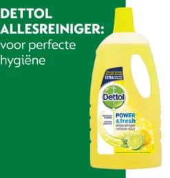 Alternative view of Dettol - Power & Fresh - Allesreiniger - Citrus - 8 X 1 Liter