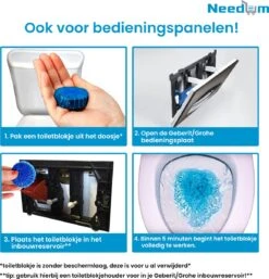 Needum Toiletblokjes Voor Inbouwreservoirs - WC Blokjes - Toiletblokken In Een Voordeelverpakking - 12 Stuks 16 Needum Toiletblokjes Voor Inbouwreservoirs - WC Blokjes - Toiletblokken In Een Voordeelverpakking - 12 Stuks -HG Sales 1155x1200 9
