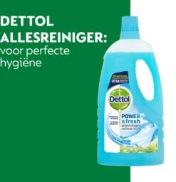 Alternative view of Dettol - Power & Fresh - Allesreiniger - Katoenfris - 8 X 1 Liter