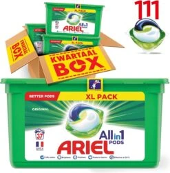 Ariel All In 1 Pods Regular Wasmiddel - Voordeelverpakking 3 X 37 Wasbeurten - Wasmiddel Pods 22 Ariel All In 1 Pods Regular Wasmiddel - Voordeelverpakking 3 X 37 Wasbeurten - Wasmiddel Pods -HG Sales 1179x1200