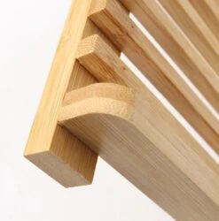 Merkloos Decopatent® Afdruiprek Voor Afwas - Bamboe - Hout - Inklapbaar Afdruiprek - Afwasrekje Inclusief Bestekhouder - Afwas Druiprek -HG Sales 1184x1200 2