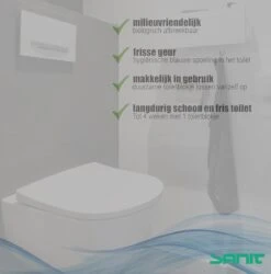 Alternative view of 20x SANIT Duofresh Sticks - Toiletblokjes - Wc Toilet - Duo Fresh - Geschikt Voor Geberit Sigma Toiletblokhouder