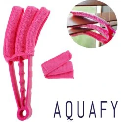Musthave Gadget Roze - Professionele Jaloezie & Lamellen Reiniger - Lamellen Borstel - Stof Verwijderaar - Jaloezie Stoffer - Incl. Extra Microvezeldoekje