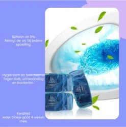 Alternative view of DONGOODS® Toiletblokjes Voor Inbouwreservoirs – WC-blokjes – Toiletblokken In Een Voordeelverpakking – 12 Stuks