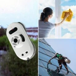 Merkloos Calodi® Robot Ramenwasser - Robot Ruitenreiniger - Ramenwasser Robot - Ramenwisser - Elektrische Glazenwasser - Incl. Afstandsbediening - Wit -HG Sales 1198x1200 43