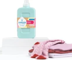 Seepje Wasmiddel - Magische Magnolia - Wasmiddel Kleur - Kwartaalpakket – 3 X 23 Wasbeurten - 3 X 1L -HG Sales 1200x1005 1