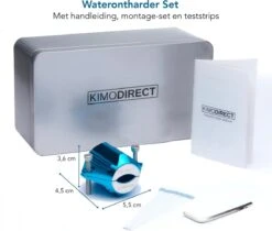 KIMO DIRECT Waterontharder Met 6 Teststrips - Waterontharder - Huishouden Tot 6 Personen - Waterfilter - 7500 Gauss - Blauw -HG Sales 1200x1020 1