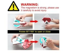 Merkloos Magnetische Raamwisser - Ruitenreiniger - Dubbel Glas - Rood - 5-24 Mm Glas 10 Merkloos Magnetische Raamwisser - Ruitenreiniger - Dubbel Glas - Rood - 5-24 Mm Glas -HG Sales 1200x1050 2