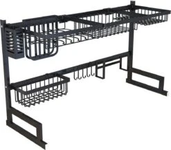 Sens Design Afwasrek Zwart - Afdruiprek - 82,5 Cm - RVS -HG Sales 1200x1054 3