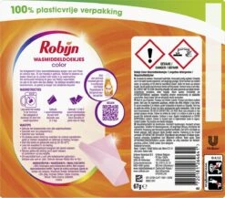 Robijn Classics Color Wasmiddeldoekjes 16 Wasstrips -HG Sales 1200x1055