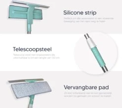 Johannes & Co Raamwisser Met Telescoopsteel 120cm Ruitenreiniger - Ramenwasser - Ramenwisser -HG Sales 1200x1066 2