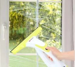 Alpina Elektrische Ramenwasser - Ruitenreiniger 635GR - Oplaadbare Raamtrekker - 3,7V Lithiumbatterij - Batterijduur 30 Minuten - 70ML Waterreservoir - Wit/Geel -HG Sales 1200x1079 3