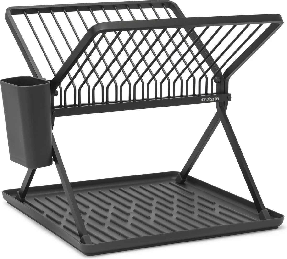 Brabantia SinkSide Afdruiprek - Inklapbaar - Compact - Dark Grey 1 Brabantia SinkSide Afdruiprek - Inklapbaar - Compact - Dark Grey