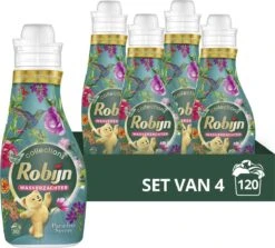 Robijn Collections Paradise Secret Wasverzachter - 4 X 30 Wasbeurten - Voordeelverpakking