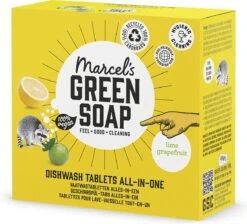 Marcel's Green Soap Vaatwastabletten Grapefruit & Limoen - 25 Stuks