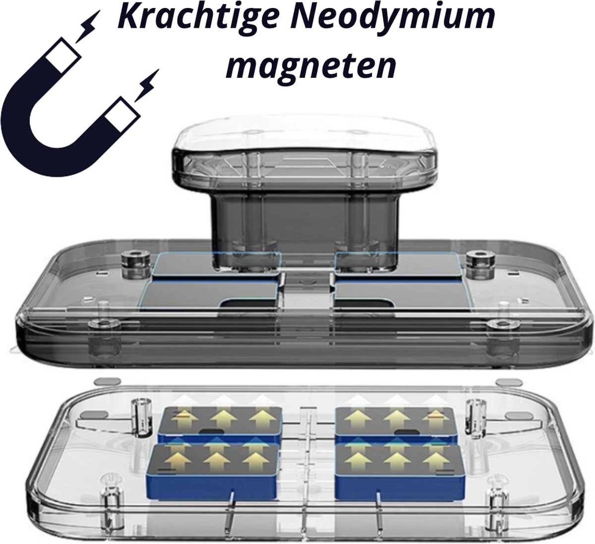 Fabula Magnetische Ramenwasser Voor Dubbelglas - Ruitenreiniger - 8 Tot 20mm 4 Fabula Magnetische Ramenwasser Voor Dubbelglas - Ruitenreiniger - 8 Tot 20mm - Afbeelding 4