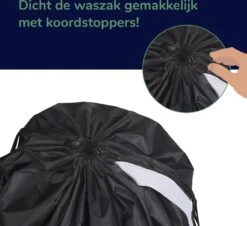 Alternative view of Wonair - Waszak Groot - 60x90cm - Zwart - Met Trekkoord En Draagband