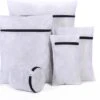 Merkloos Waszakken | Set Van 5 Waszakjes Met Rits - Waszak - Wasnet - Kledingzakjes - BH Was Zakjes - Laundry Bag Set Voor Ondergoed - Kleding - Delicaat Wasgoed - Wasmachine Zakjes - Wasgoed