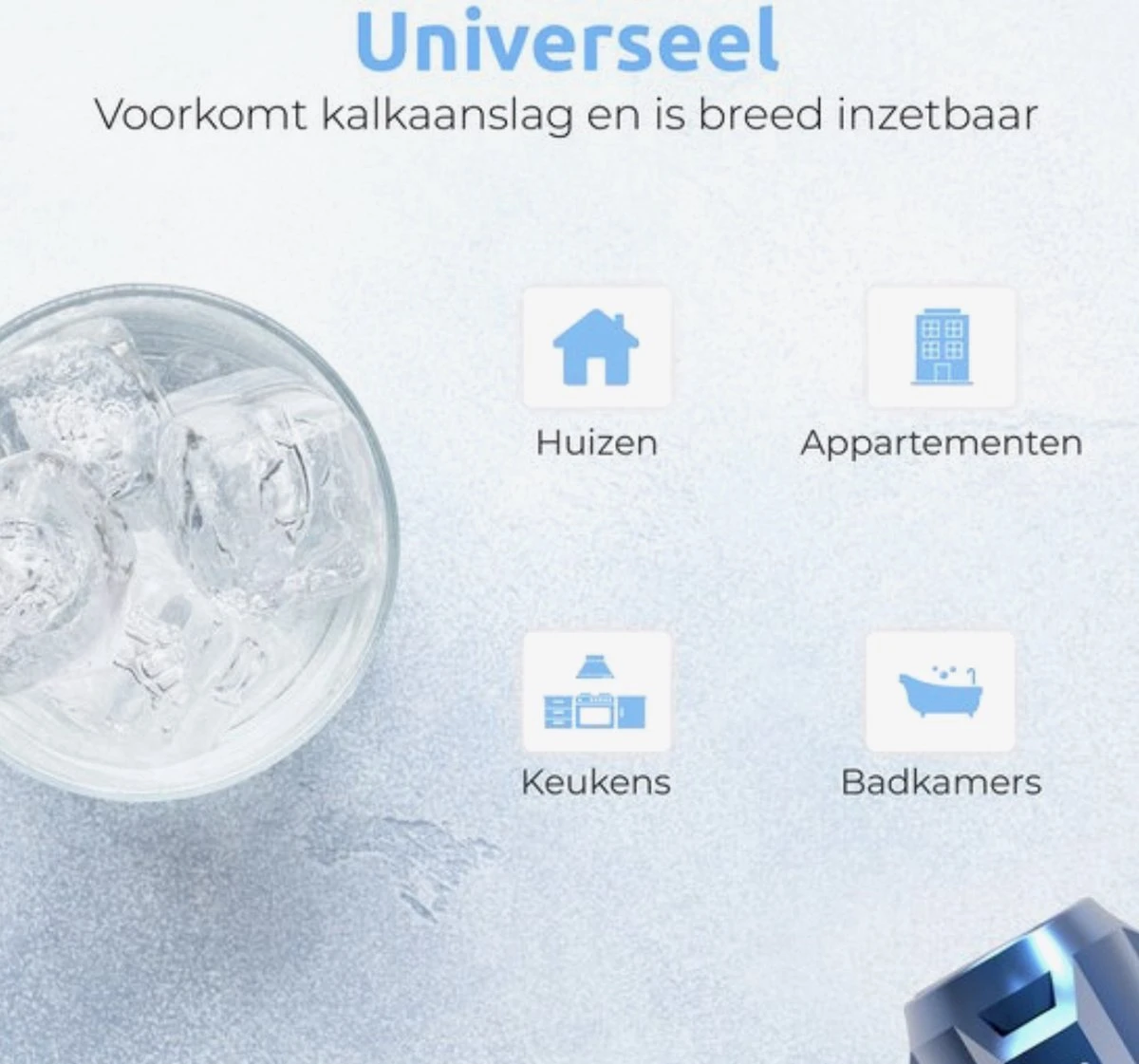 Magnetische Waterontharder 15.000 Gauss - Professionele Waterontharder Magneet - Waterontkalker Waterleiding - Blauw - Anti Kalk 9 Magnetische Waterontharder 15.000 Gauss - Professionele Waterontharder Magneet - Waterontkalker Waterleiding - Blauw - Anti Kalk - Afbeelding 9