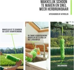 Strex Telescopische Plumeau Met Telescoopsteel - 60 Tot 140 Cm - Uitschuifbaar - Wasbaar - Flexibel 360° Draaibaar - Microvezel Ragebol -HG Sales 1200x1146 5