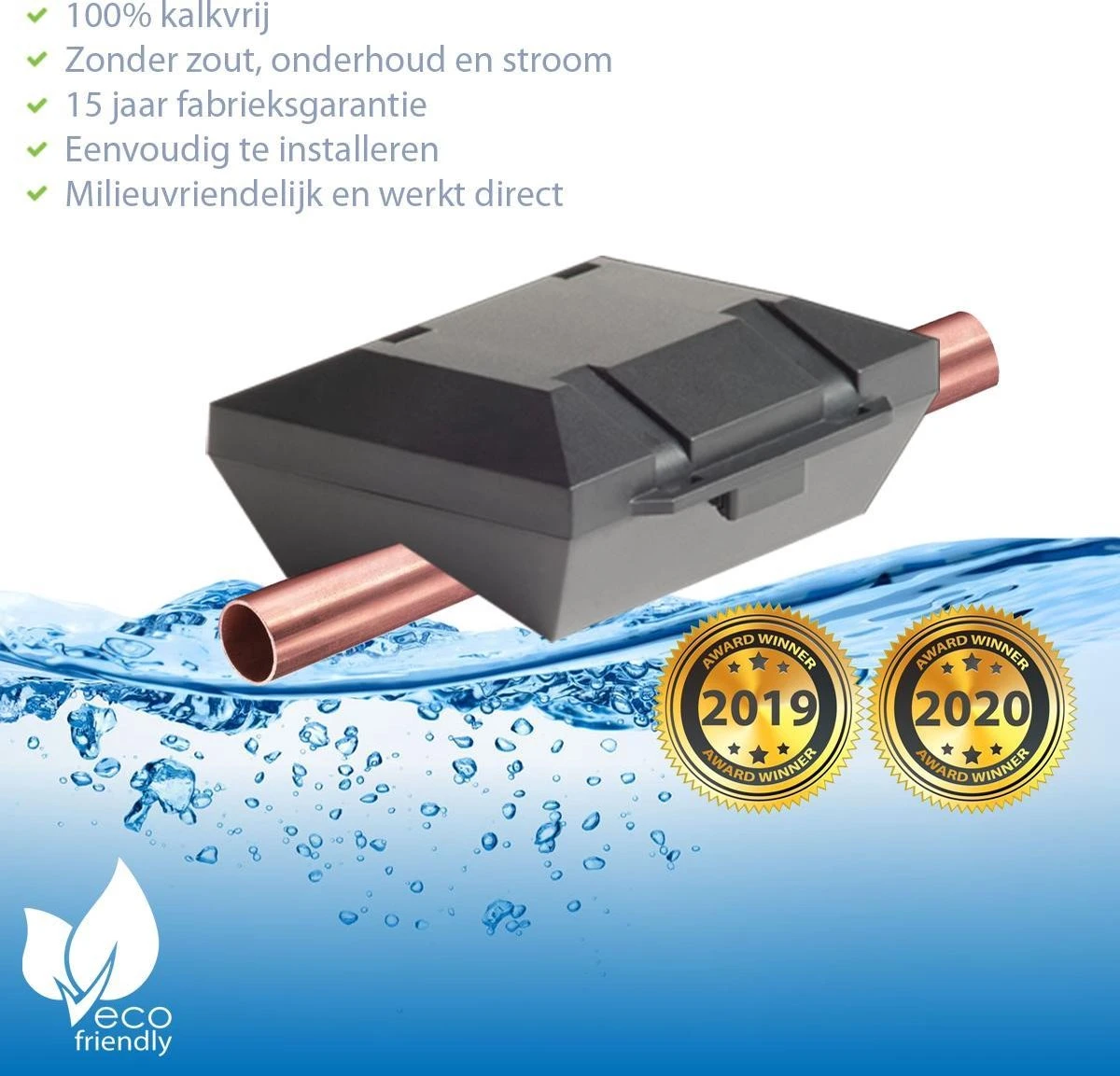 Waterontharder Alternatief: AlpinPro® Antikalksysteem Black Edition - Voor Alle Koper Waterleidingen (magneet Waterleiding) ☆ Hét Waterontharder Alternatief - Antikalk - Kalkaanslag - Magnetisch - > 20.000 Gauss / 2.0 Tesla 1 Waterontharder Alternatief: AlpinPro® Antikalksysteem Black Edition - Voor Alle Koper Waterleidingen (magneet Waterleiding) ☆ Hét Waterontharder Alternatief - Antikalk - Kalkaanslag - Magnetisch - > 20.000 Gauss / 2.0 Tesla