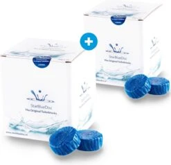 Starbluedisc Toiletblokjes - 48 Stuks - Voordeelverpakking - Blauw - WC Blokjes Inbouwreservoir