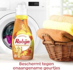 Robijn Classics Passiebloem & Bergamot Wasverzachter - 4 X 30 Wasbeurten - Voordeelverpakking -HG Sales 1200x1156 1