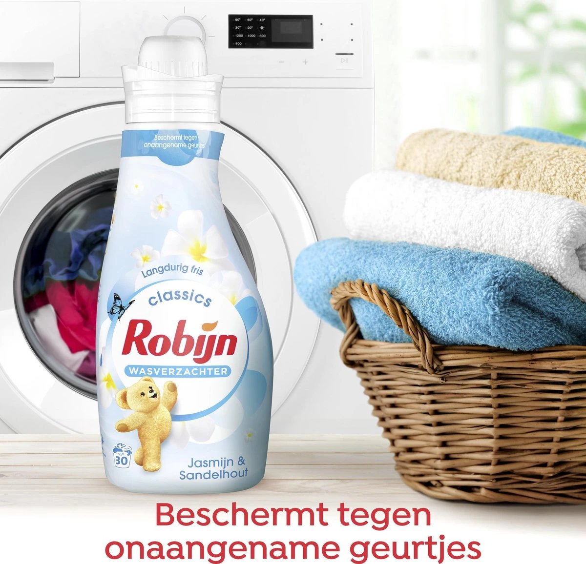 Robijn Jasmijn & Sandelhout Wasverzachter - 8 X 30 Wasbeurten- Voordeelverpakking 9 Robijn Jasmijn & Sandelhout Wasverzachter - 8 X 30 Wasbeurten- Voordeelverpakking - Afbeelding 9