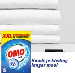 Omo Wit XXL Waspoeder 80 Wasbeurten -HG Sales 1200x1165 4