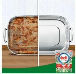 Dreft Platinum Plus All In One Deep Clean - Vaatwastabletten - Voordeelverpakking 5 X 16 Stuks -HG Sales 1200x1170 5