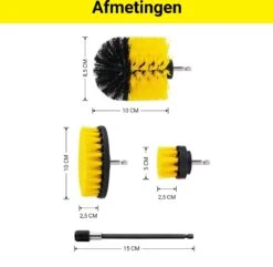 Merkloos 4-delige Borstelset Voor Boormachine - Inclusief Verlengstuk - Opzetborstels - Schrobborstel - Schuurborstel - Schoonmaakborstel - Tapijtreiniger - Brush - Geel - Gratis Verzending 14 Merkloos 4-delige Borstelset Voor Boormachine - Inclusief Verlengstuk - Opzetborstels - Schrobborstel - Schuurborstel - Schoonmaakborstel - Tapijtreiniger - Brush - Geel - Gratis Verzending -HG Sales 1200x1170 6