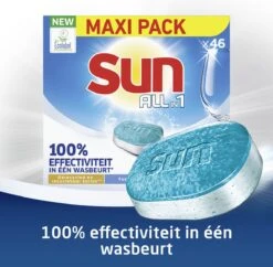 SUN® Sun All-in 1 Normaal Vaatwastabletten - 276 Tabletten - Voordeelverpakking -HG Sales 1200x1174 6