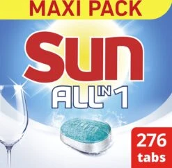 SUN® Sun All-in 1 Normaal Vaatwastabletten - 276 Tabletten - Voordeelverpakking -HG Sales 1200x1174 7