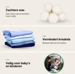 Tenify 6 XL Drogerballen + Extra Lavendel Olie - Wasbollen - Duurzaam - Schaapswol - Wasverzachter - Wasdrogerballen - Herbruikbare Droogballen - Energie Besparen 15 Tenify 6 XL Drogerballen + Extra Lavendel Olie - Wasbollen - Duurzaam - Schaapswol - Wasverzachter - Wasdrogerballen - Herbruikbare Droogballen - Energie Besparen -HG Sales 1200x1179