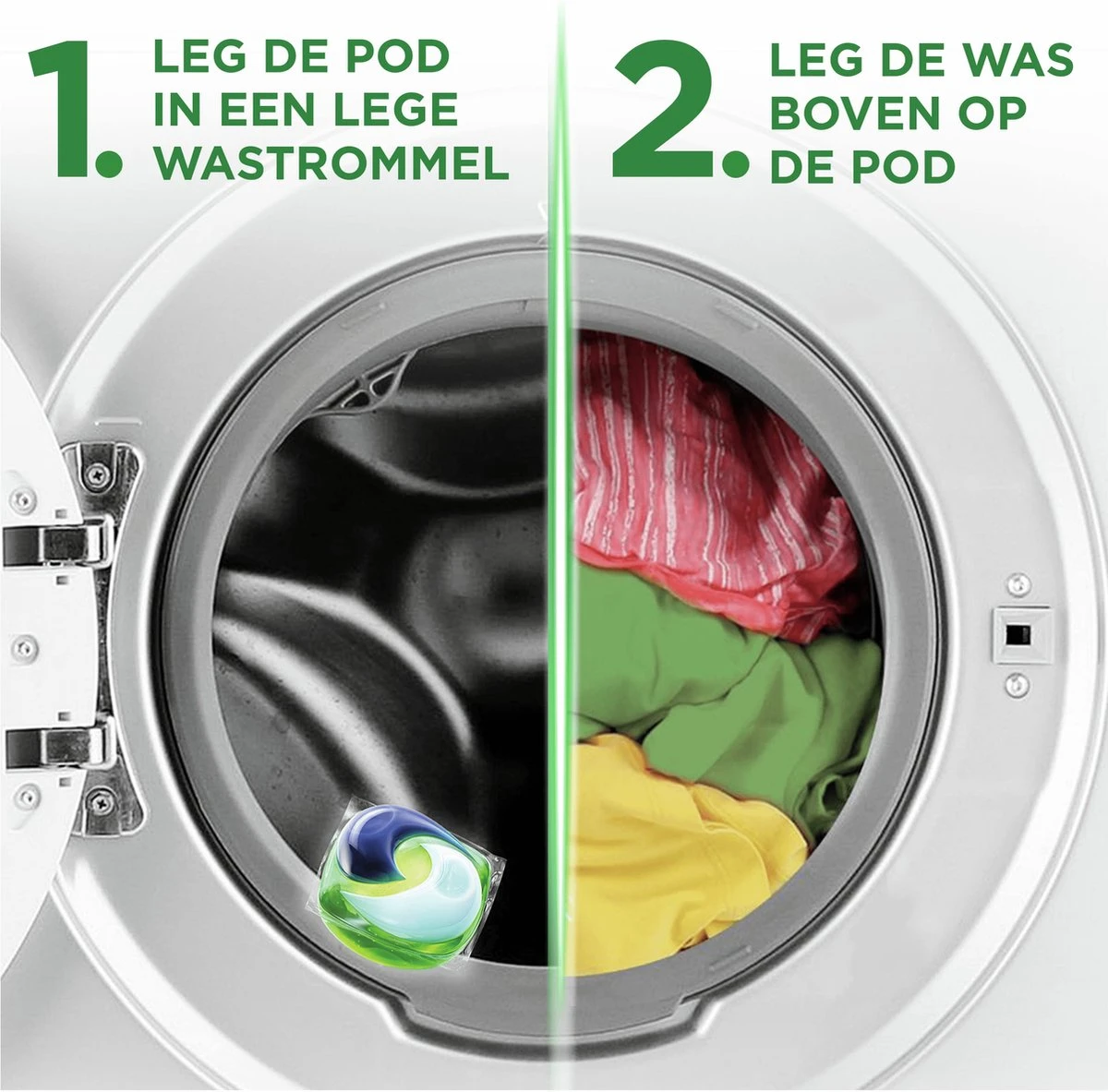 Ariel All In 1 Wasmiddel Pods Kleur + Lenor Unstoppables - 35 Wasbeurten 9 Ariel All In 1 Wasmiddel Pods Kleur + Lenor Unstoppables - 35 Wasbeurten - Afbeelding 9