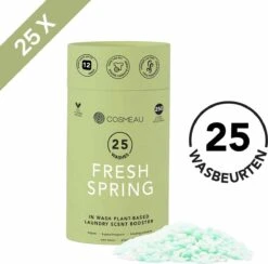 Cosmeau Geurbooster Lentefris - Geurparels - 25 Wasbeurten - Fris - 250g - Geurkralen Wasparfum Scent Booster