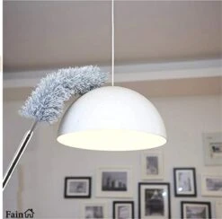 Fain® Plumeau Met Telescoopsteel – Grijs – 80 Tot 240 Cm - Uitschuifbaar – Wasbaar - Flexibel 360° Draaibaar – Duster - Microvezel Ragebol -HG Sales 1200x1186 13