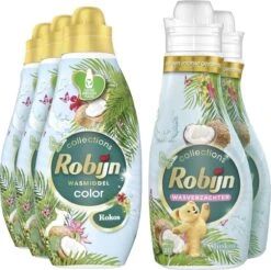 Robijn Kokos Sensation Wasmiddel En Wasverzachter - 57 Wasbeurten - Voordeelverpakking